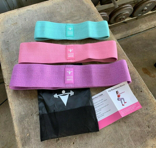 Fabric Resistance Hip Booty Workout Gym Bands